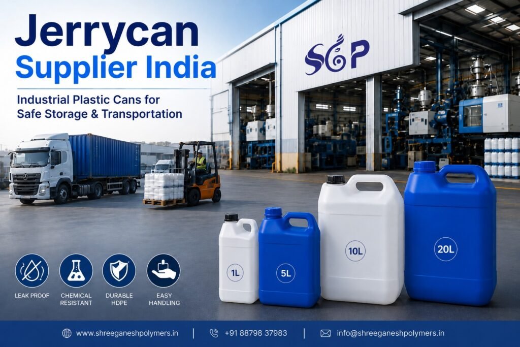 Jerrycan Supplier India: Choosing the Right Industrial Plastic Can for Your Business