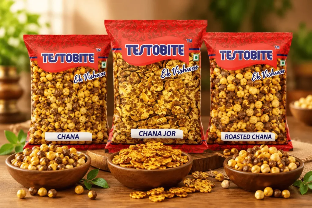 Chana, Chana Jor or Roasted Chana
