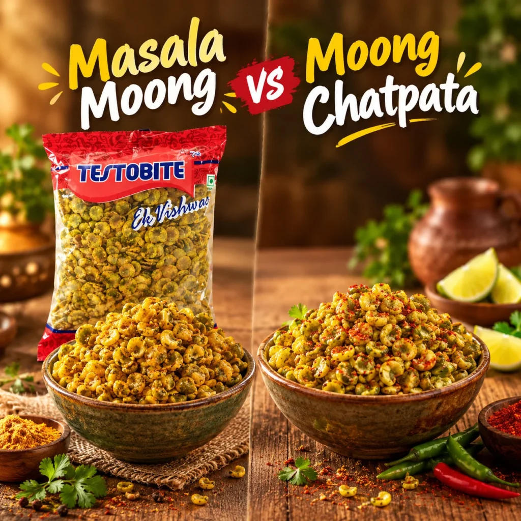 Masala Moong vs Moong Chatpata