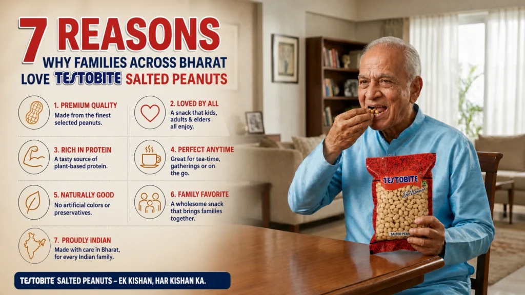 7 Reasons Why Families Across Bharat Love Testobite Salted Peanuts