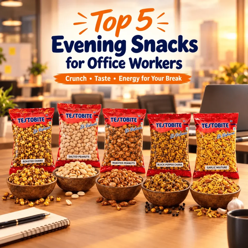 Top 5 Evening Snacks for Office Workers