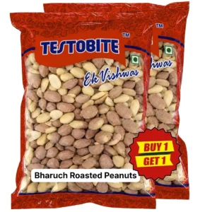 testobite bharuch roasted peanuts150g buy one get one